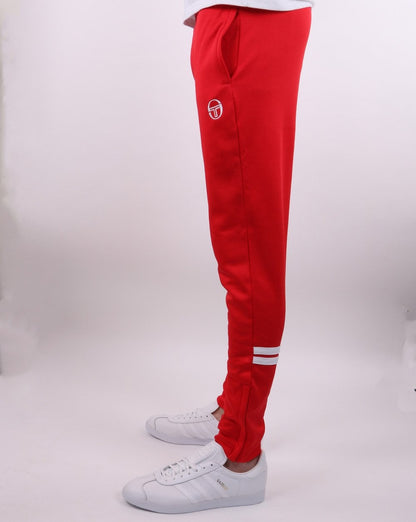 Sergio Tacchini Orion Slim Fit Trainingshose Rot/Weiß