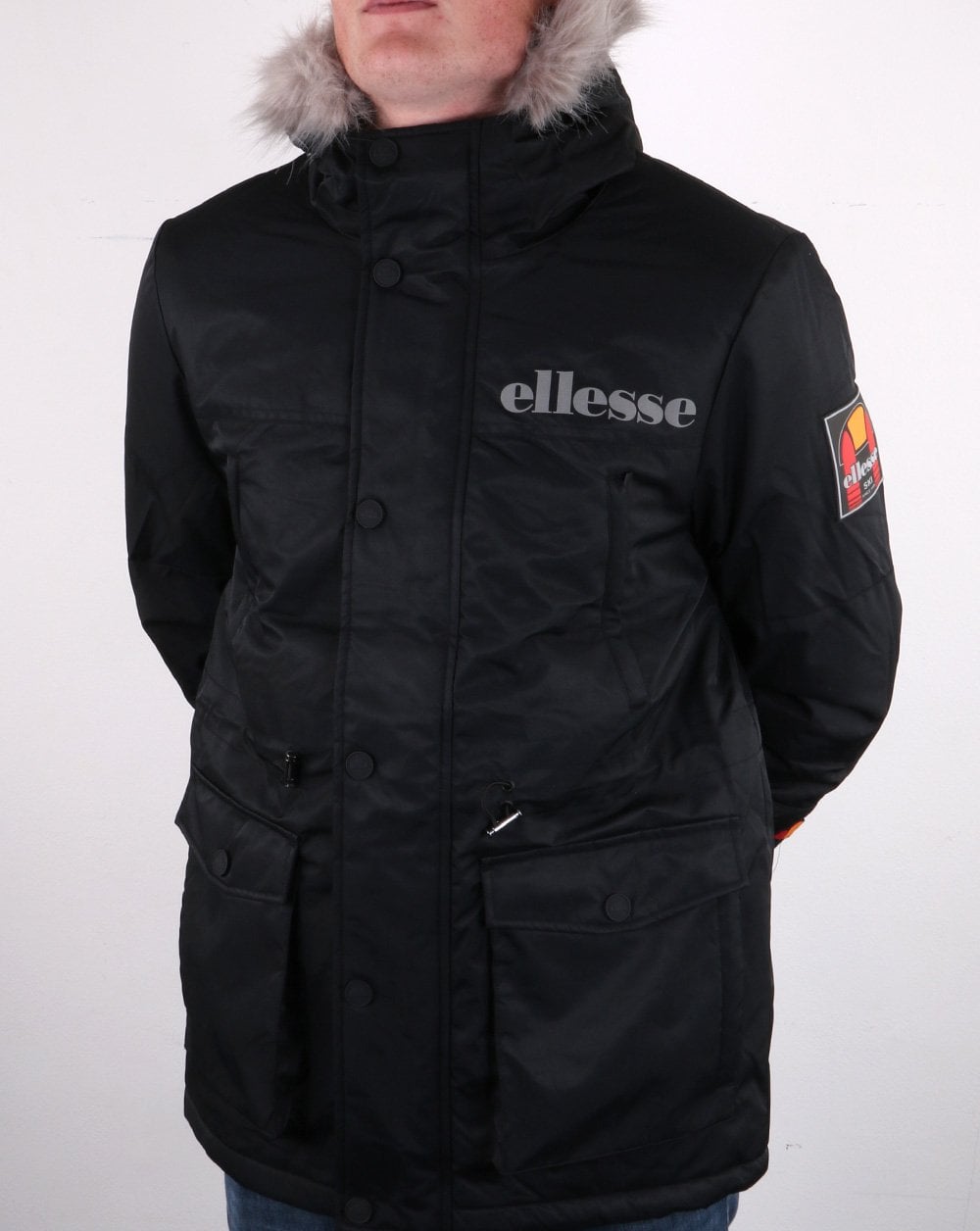 Ellesse Mazzo Parka Black