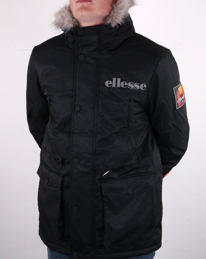 Ellesse Mazzo Parka Schwarz