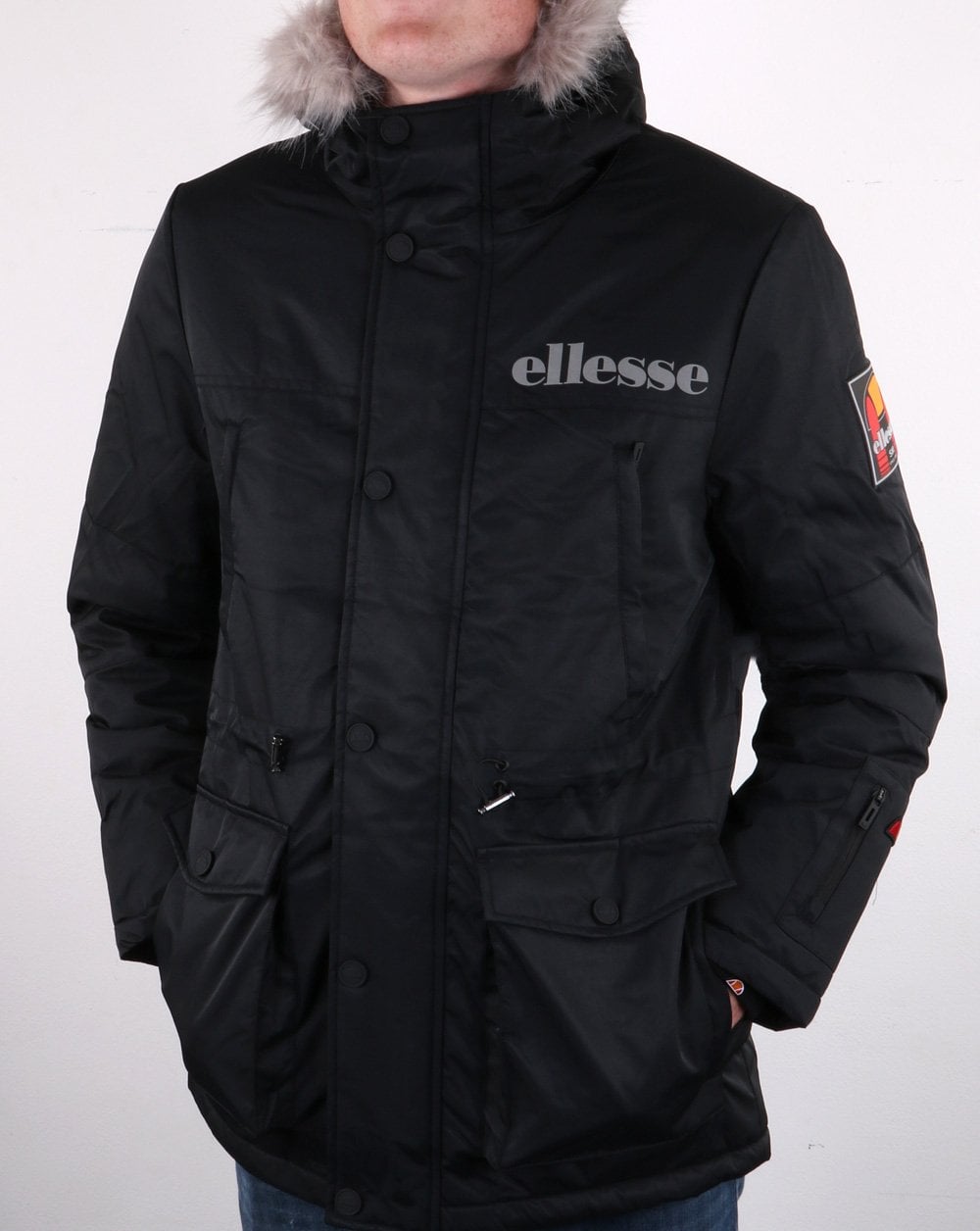 Ellesse Mazzo Parka Black