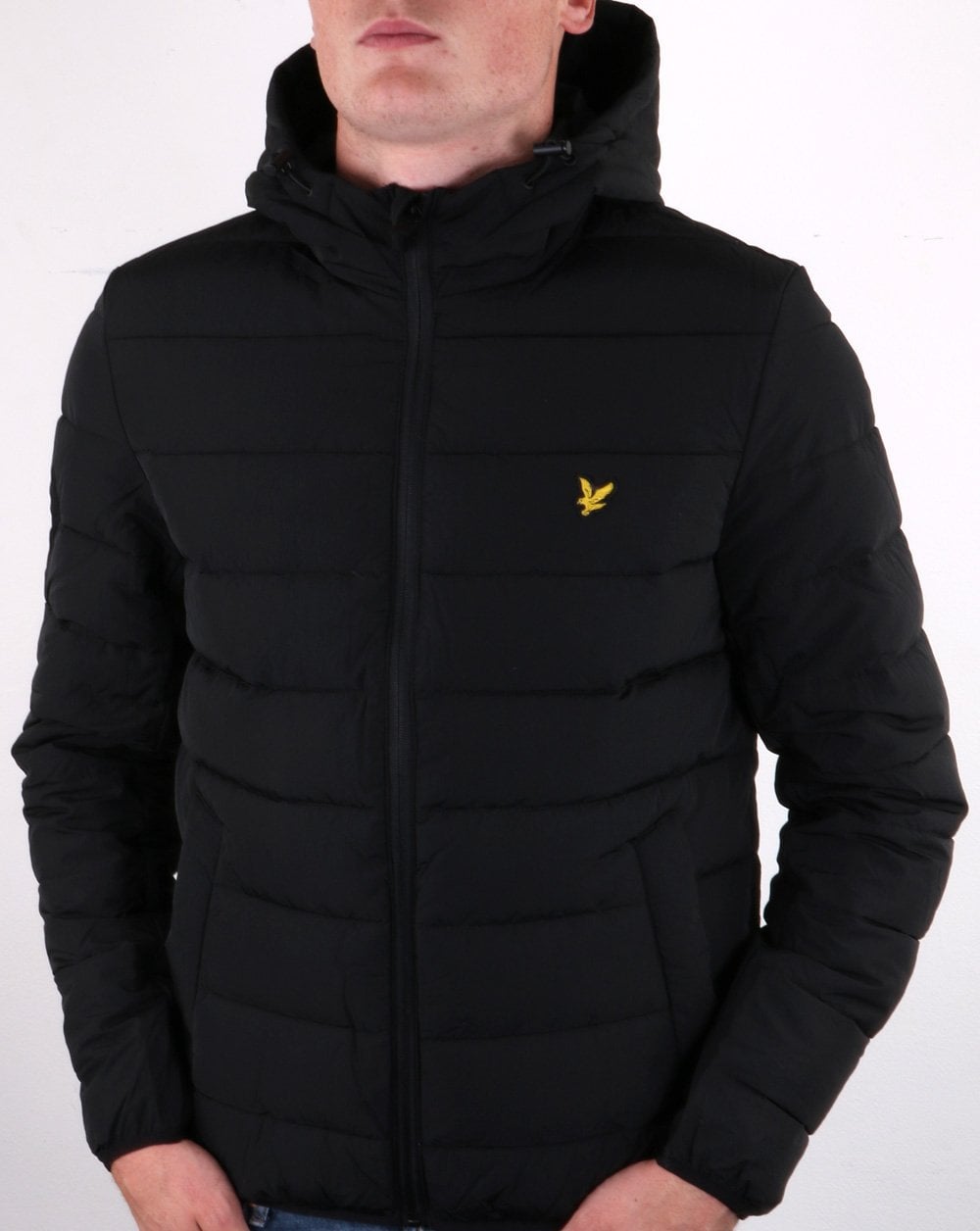 Lyle And Scott Lightweight Puffer Jacket Black
