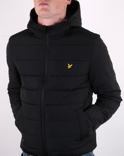Lyle And Scott Leichte Pufferjacke Schwarz