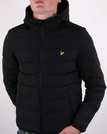 Lyle And Scott Leichte Pufferjacke Schwarz