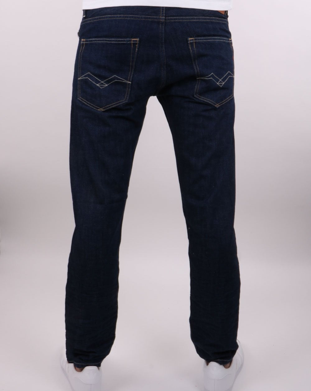 Replay Grover Aged Jeans Dunkelblau