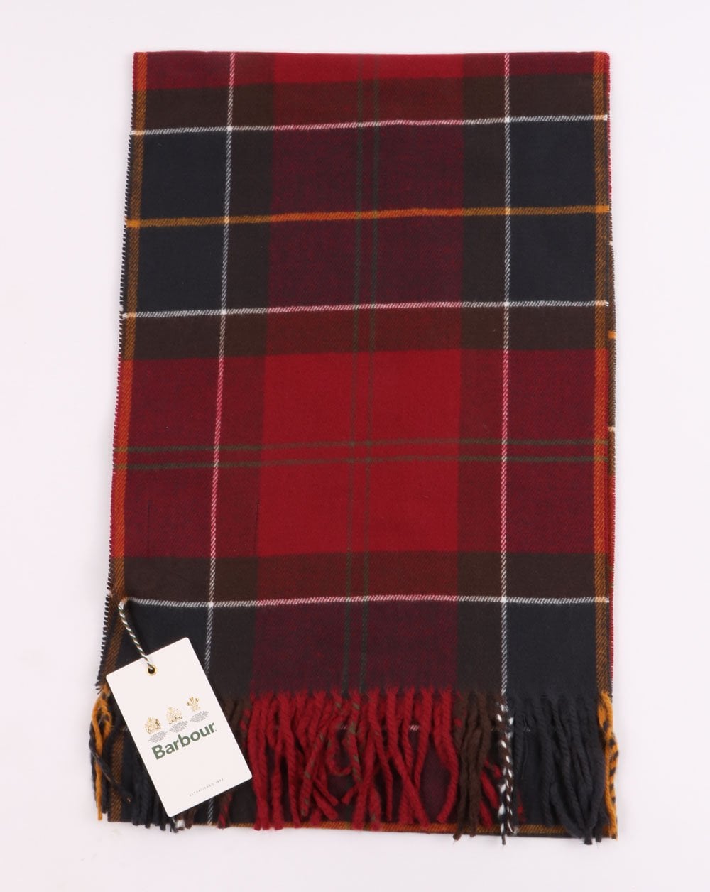 Barbour Galingale Scarf Red