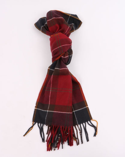 Barbour Galingale Schal Rot