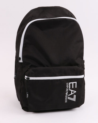 Emporio Armani EA7 Rucksack Schwarz/Weiß