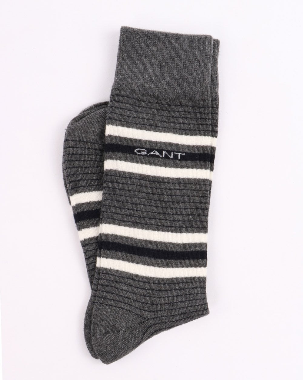 Gant – Dreierpack Socken, Anthrazitmeliert
