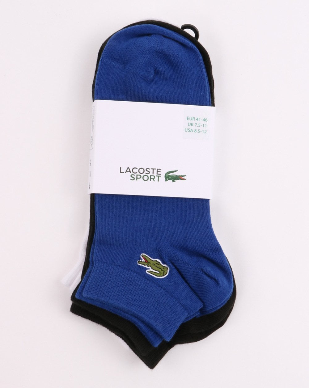 Lacoste Triple Pack Socks Cosmic/Black/White