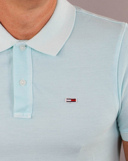 Tommy Hilfiger Leichtes Poloshirt Hellblau