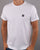 Weekend Offender Bunbury Check Detail T-shirt White