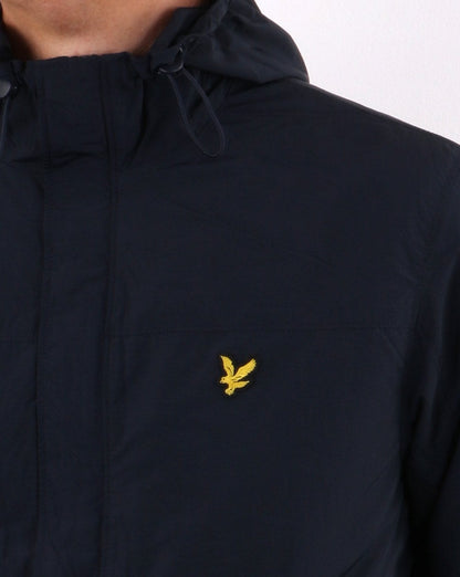 Lyle And Scott – Jacke mit Kapuze und Tasche in Marineblau