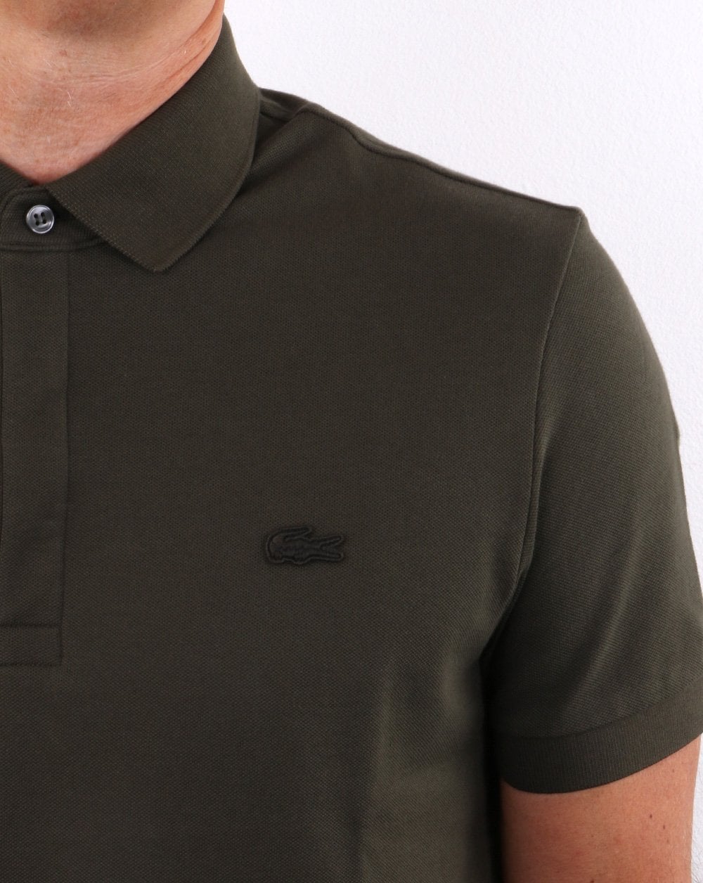 Lacoste Tonal Poloshirt Khakigrün
