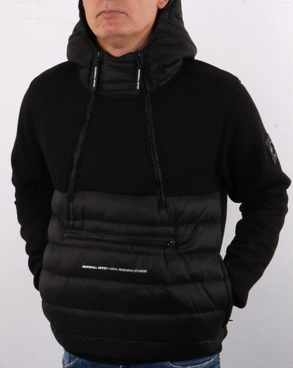 Marshall Artist Alpine Half Zip Jacke Schwarz