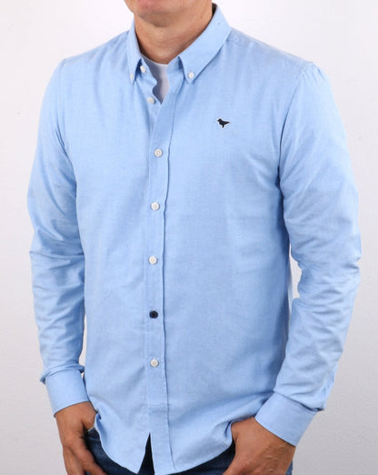 Weekend Offender Pallomari Hemd Hellblau