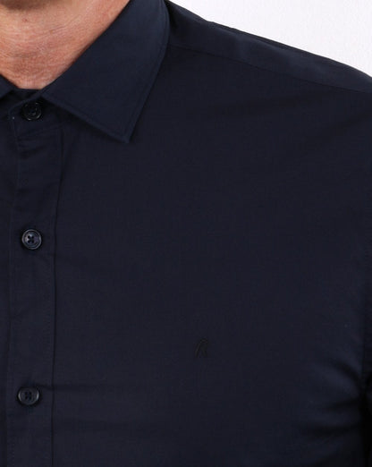 Replay Hemd Marineblau