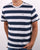 Tommy Jeans Stripe T-shirt Navy
