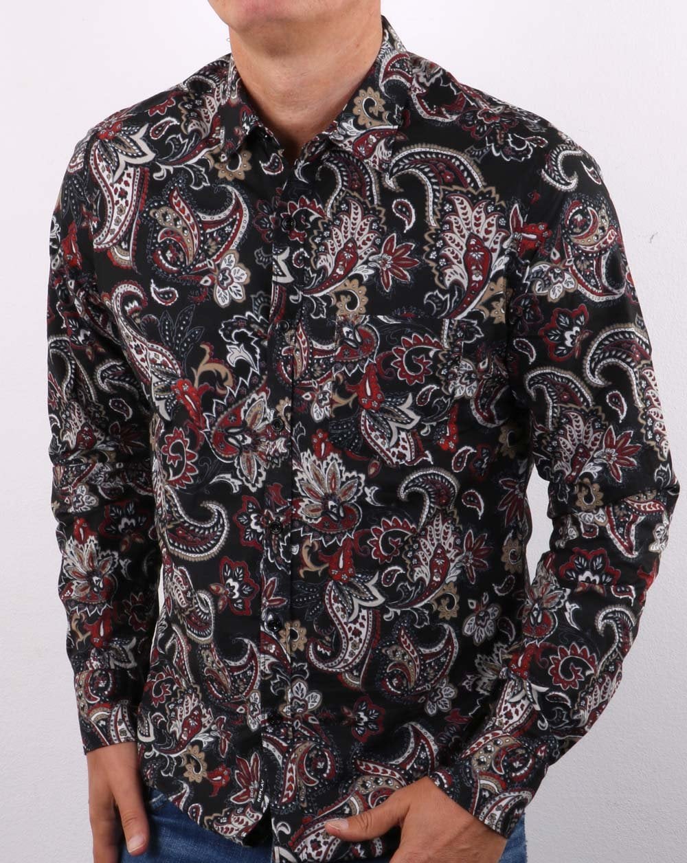 Replay Hemd Paisley