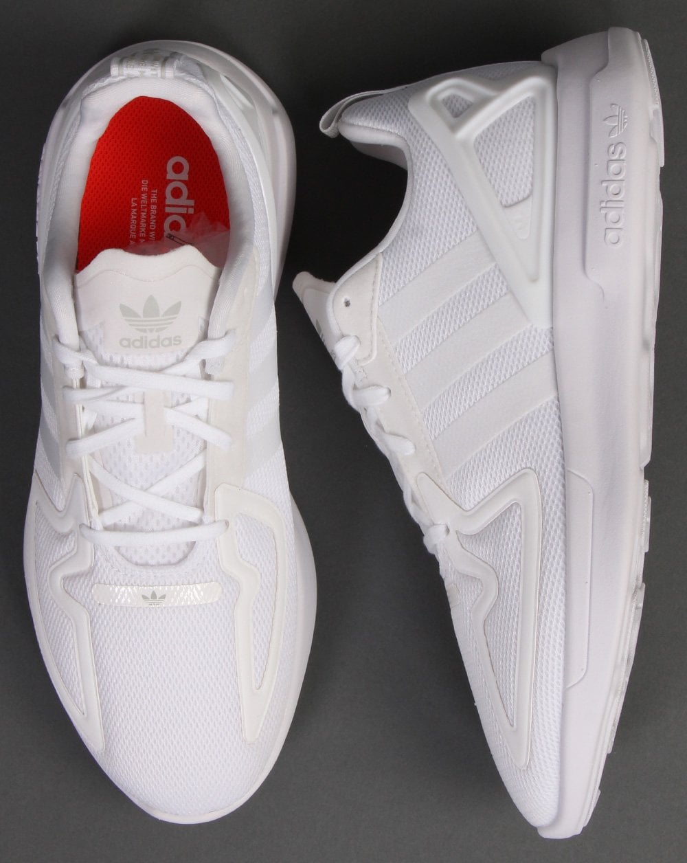 Adidas Zx 2k Flux Trainers White