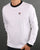 Fila Vintage Long Sleeve Ringer T Shirt White/black