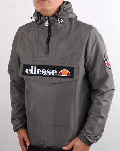 Ellesse – Jacke mit Viertelreißverschluss, Dunkelgrau