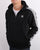 Adidas Originals 3 Stripes Half Zip Hoody Black