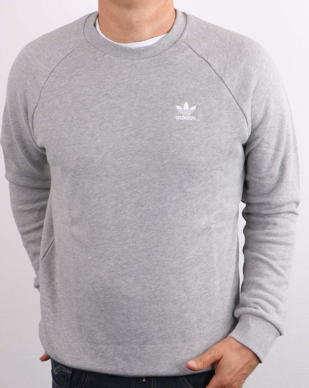 Adidas Originals Essential Crew Sweatshirt Grau Heather