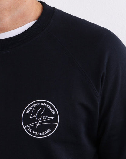 Weekend Offender Leo Gregory Sweatshirt Marineblau