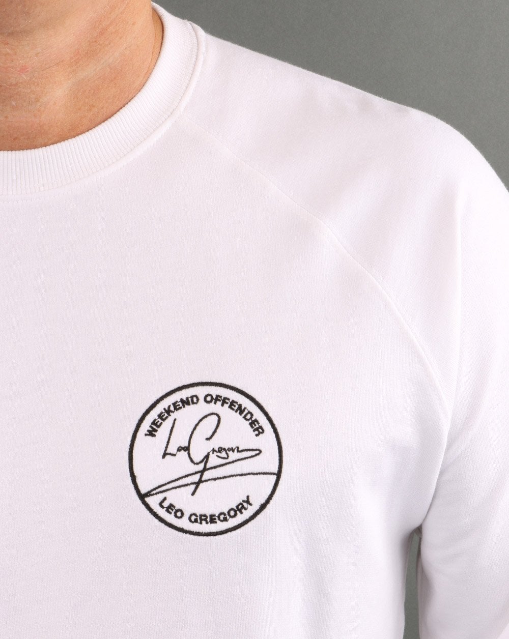 Weekend Offender Leo Gregory Sweatshirt Weiß