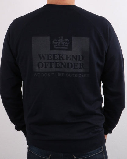 Weekend Offender Leo Gregory Sweatshirt Marineblau