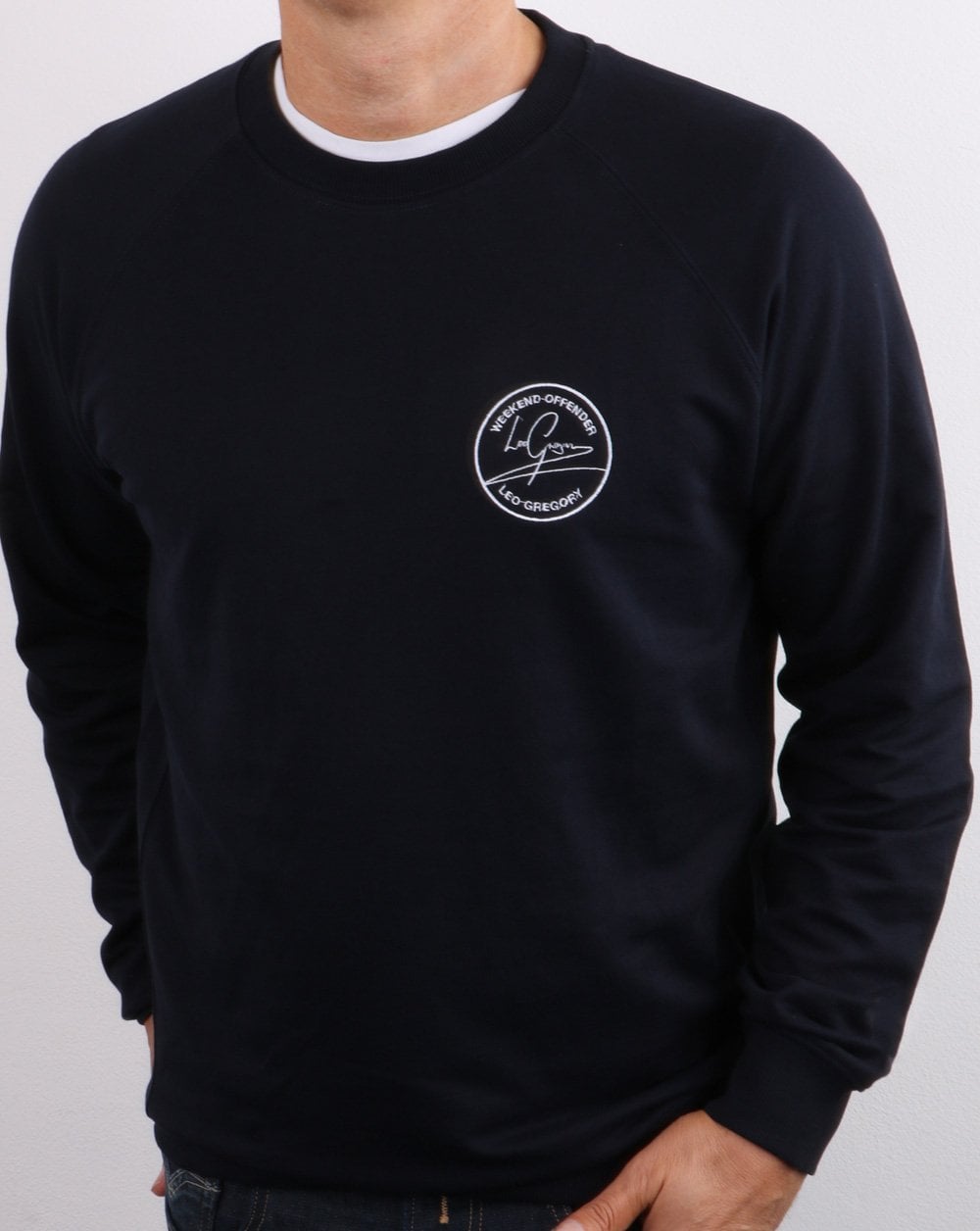 Weekend Offender Leo Gregory Sweatshirt Marineblau