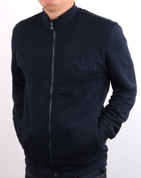 Emporio Armani Loungewear Track Top Navy