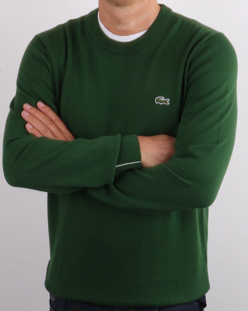 Lacoste Crew Neck Jumper Green