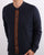 Ben Sherman Button Thru Mod Cardigan Midnight