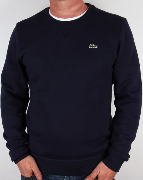 Lacoste Crew Neck Sweatshirt Navy