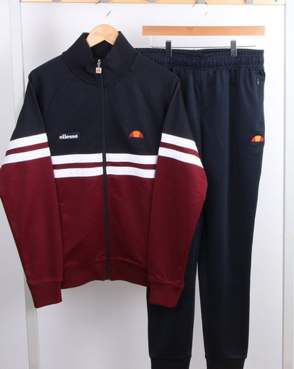 Ellesse Rimini Trainingsjacke Marineblau/Burgund