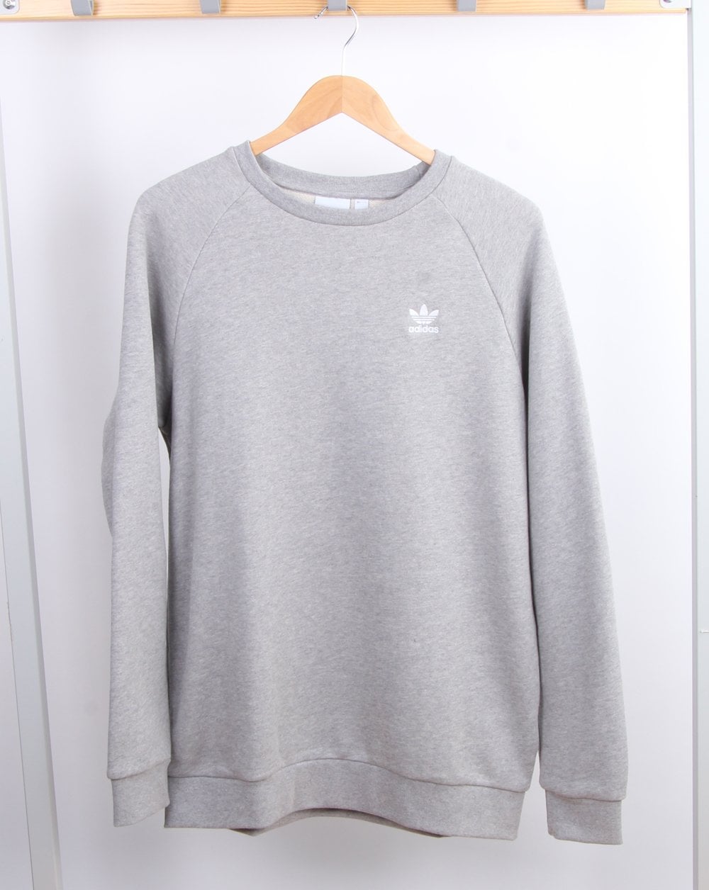 Adidas Originals Essential Crew Sweatshirt Grau Heather