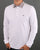 Weekend Offender Check Collar Polo White