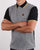 Trojan Houndstooth Polo Shirt Black