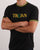 Trojan Tipped Signature Logo T-shirt Black