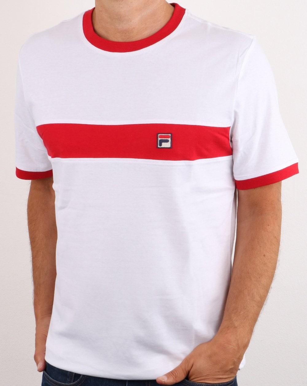 Fila Vintage Joshua T-Shirt Weiß