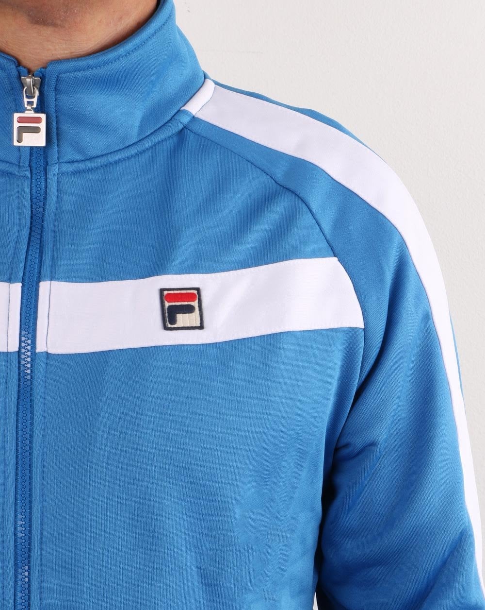 Fila Vintage Renzo Trainingsjacke Blau/Weiß
