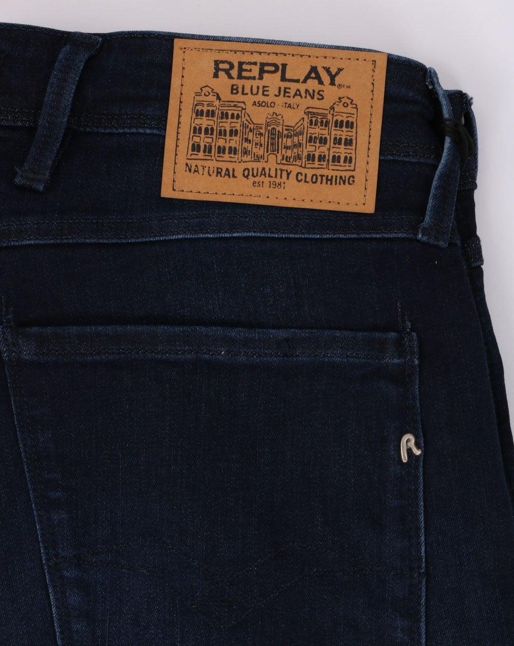 Replay Anbass Jeans Dunkelblau