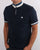 Pretty Green 1/4 Zip Top Navy