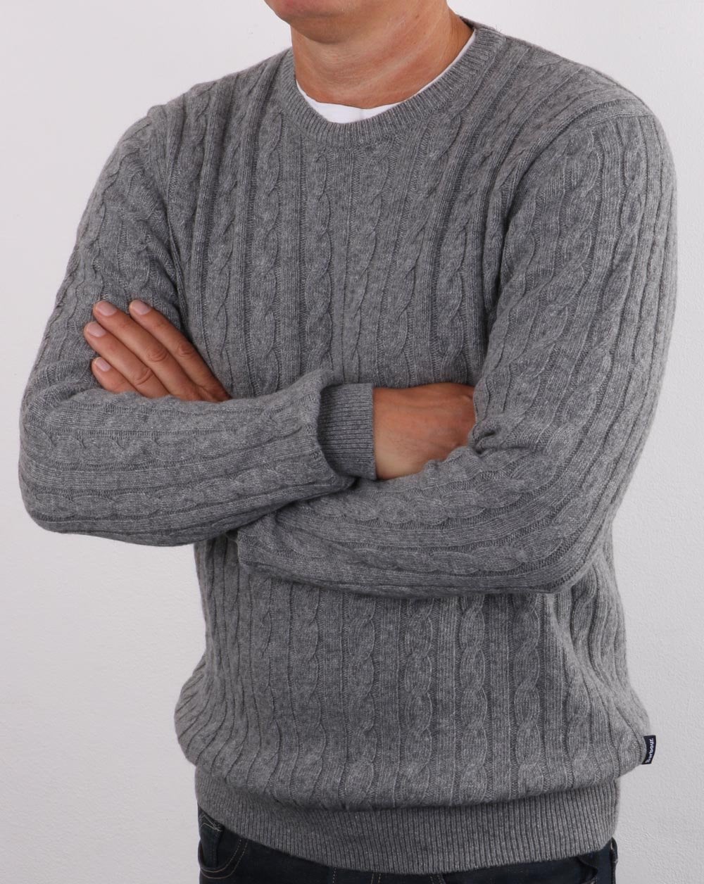 Barbour Sanda Pullover Graumeliert
