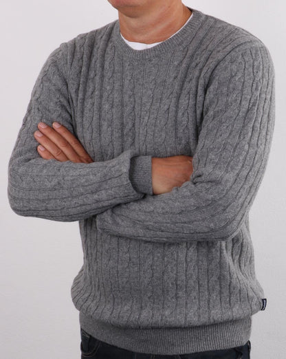 Barbour Sanda Pullover Graumeliert
