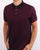 Barbour International Contrast Polo Berry/black