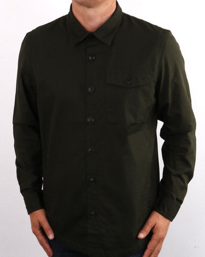 Barbour Durban Überhemd Dunkelgrün