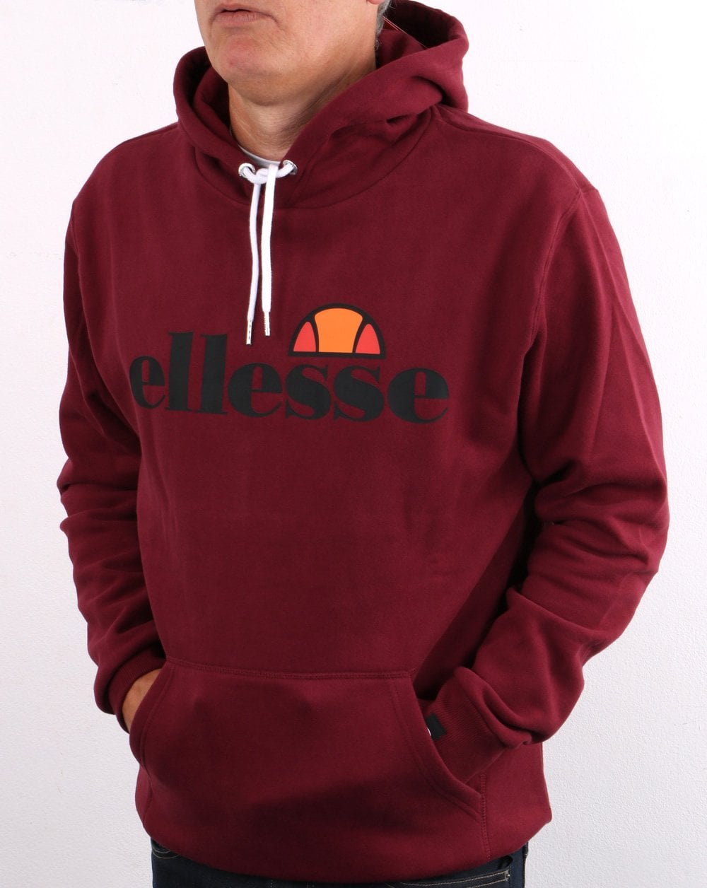 Ellesse Gottero Hoody Burgund