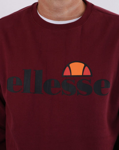 Ellesse – Succiso – Sweatshirt in Burgunderrot